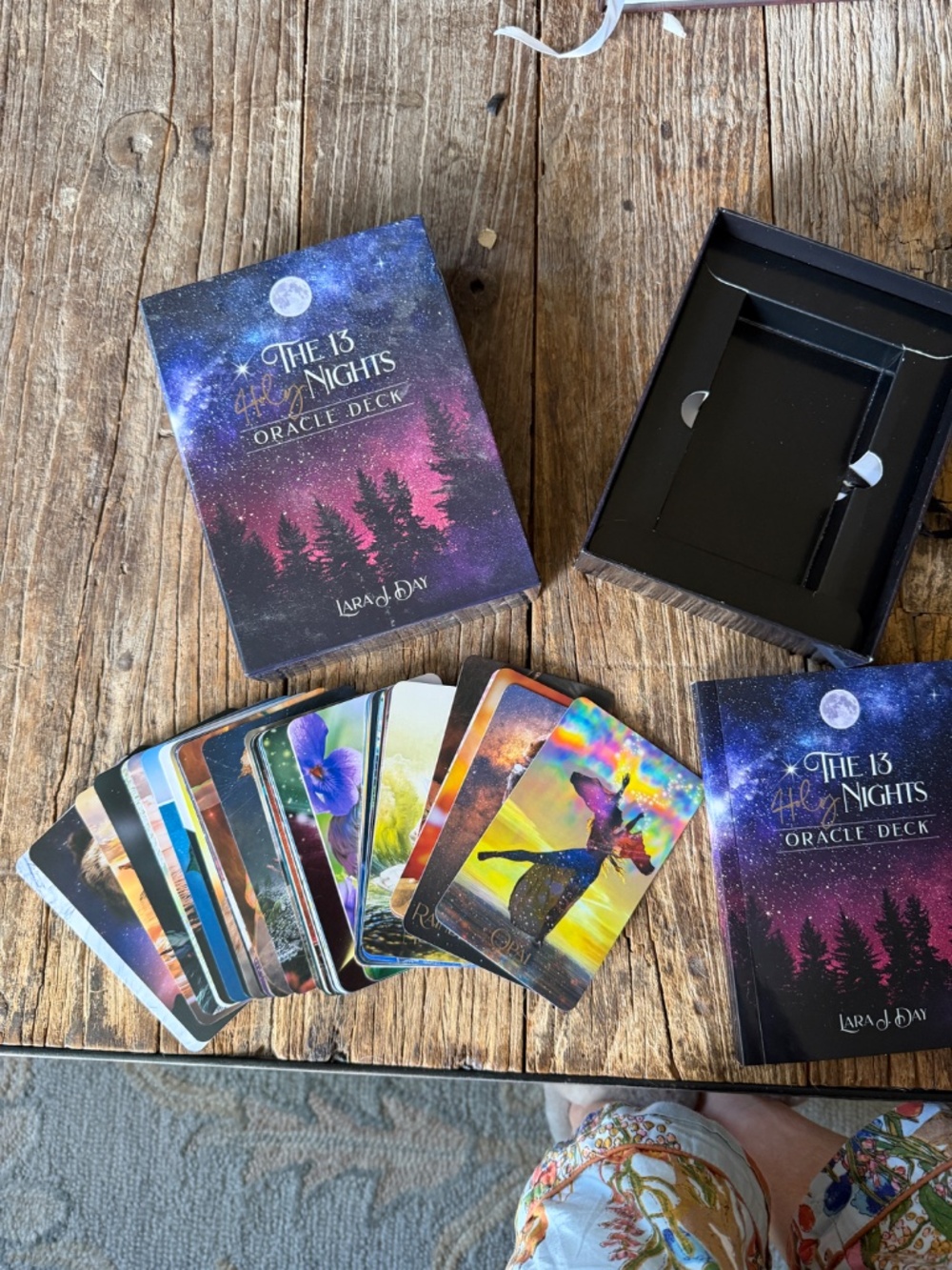 The 13 Holy Nights Oracle Deck by author Lara J. Day - Picture 3 of 3